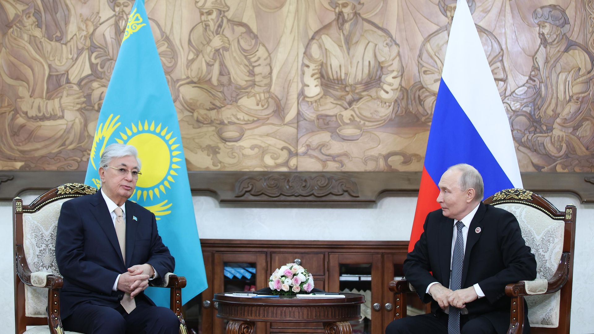 Путин поздравил Токаева с итогами парламентских выборов